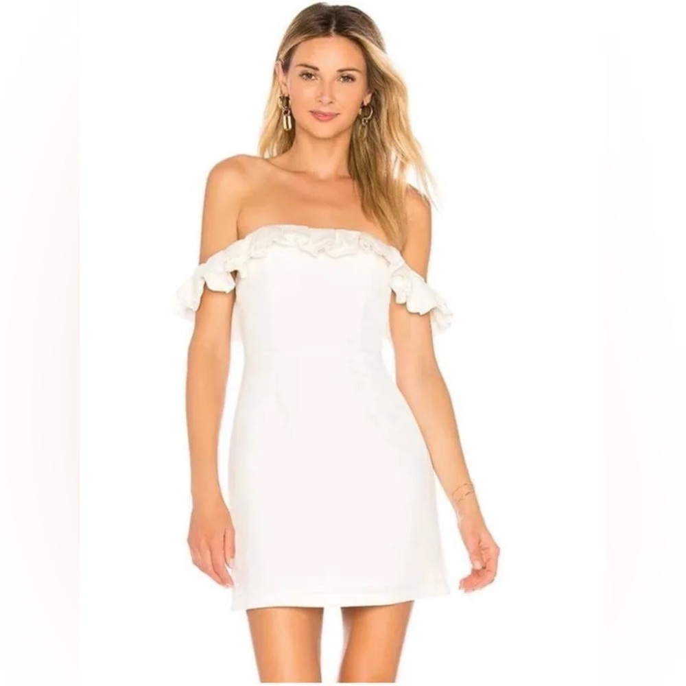 Revolve x by the way. Celeste Linen Dress | Ivory